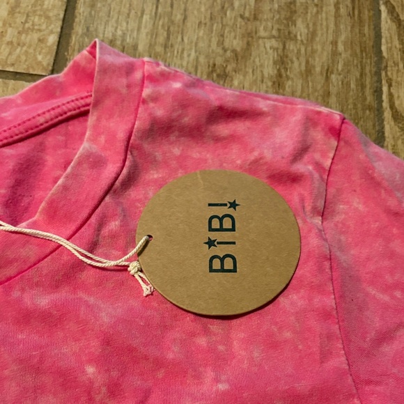 BiBi Pink Fringe Valentine's Day Tee - Picture 2 of 5